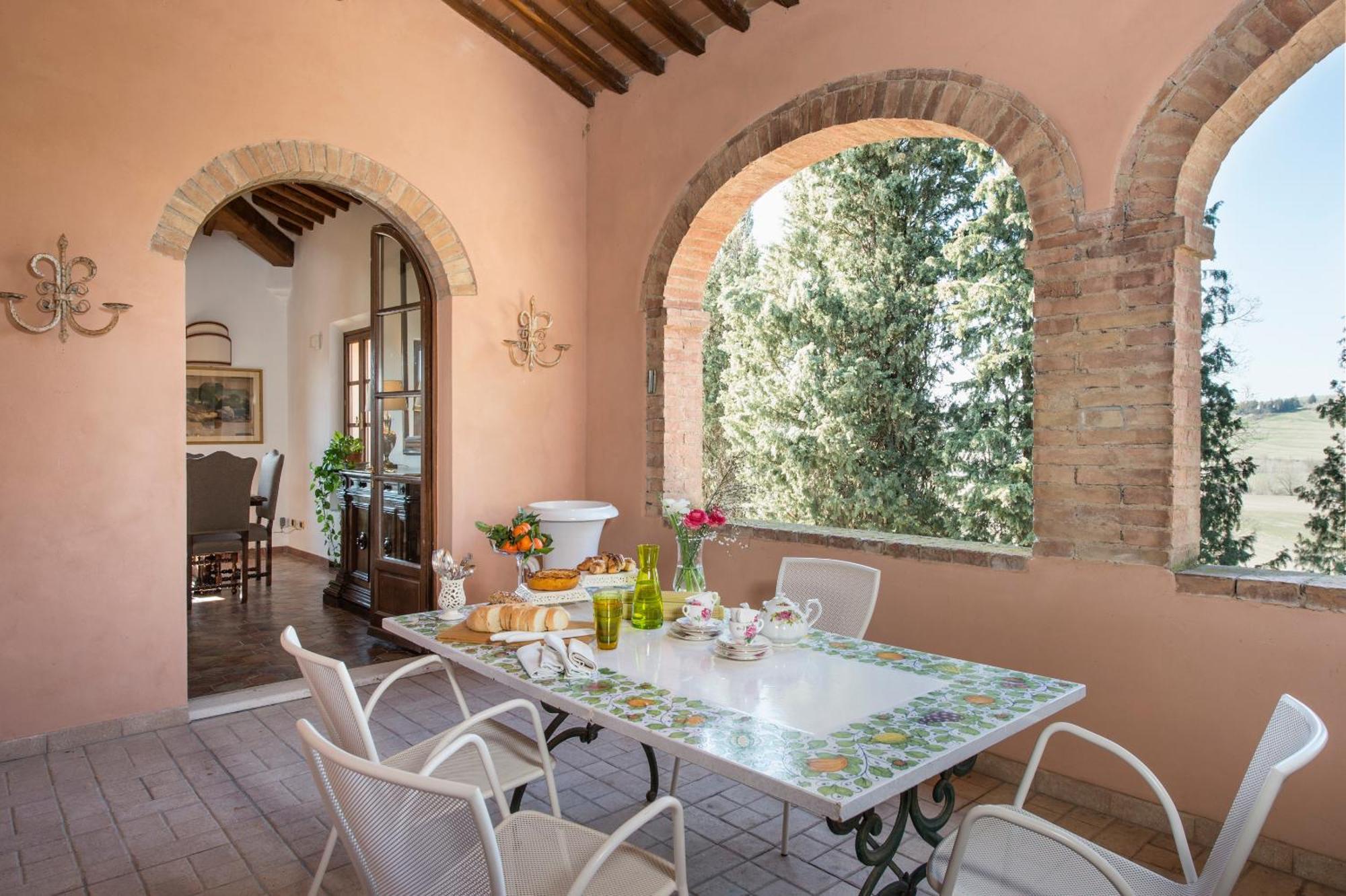 מונטלצ'ינו Villa Il Giardinello מראה חיצוני תמונה