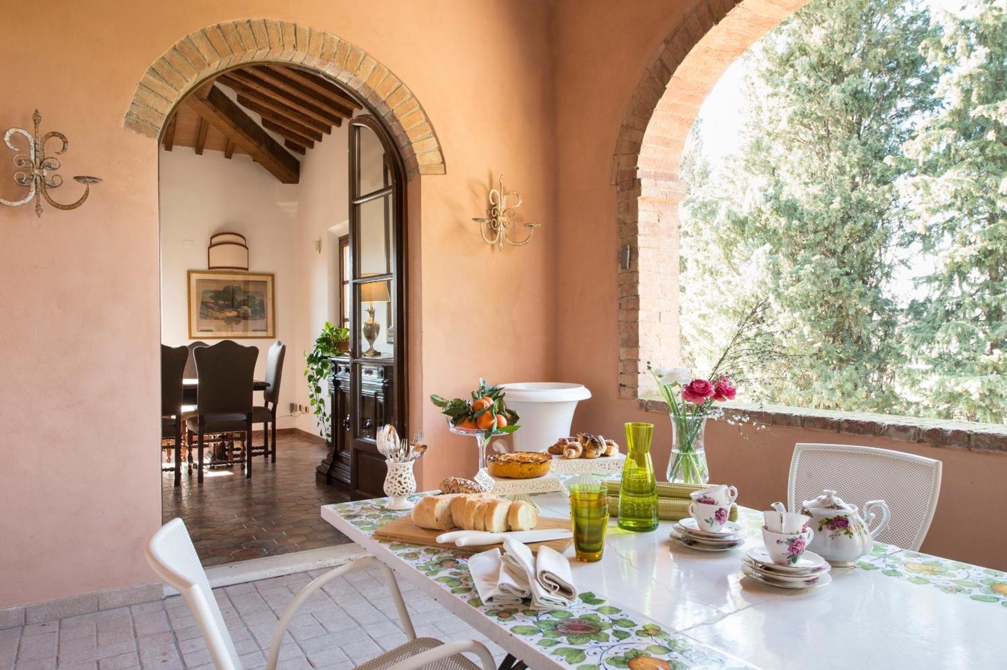 מונטלצ'ינו Villa Il Giardinello מראה חיצוני תמונה