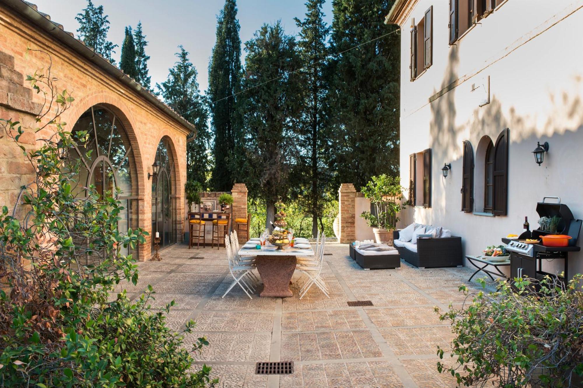 מונטלצ'ינו Villa Il Giardinello מראה חיצוני תמונה