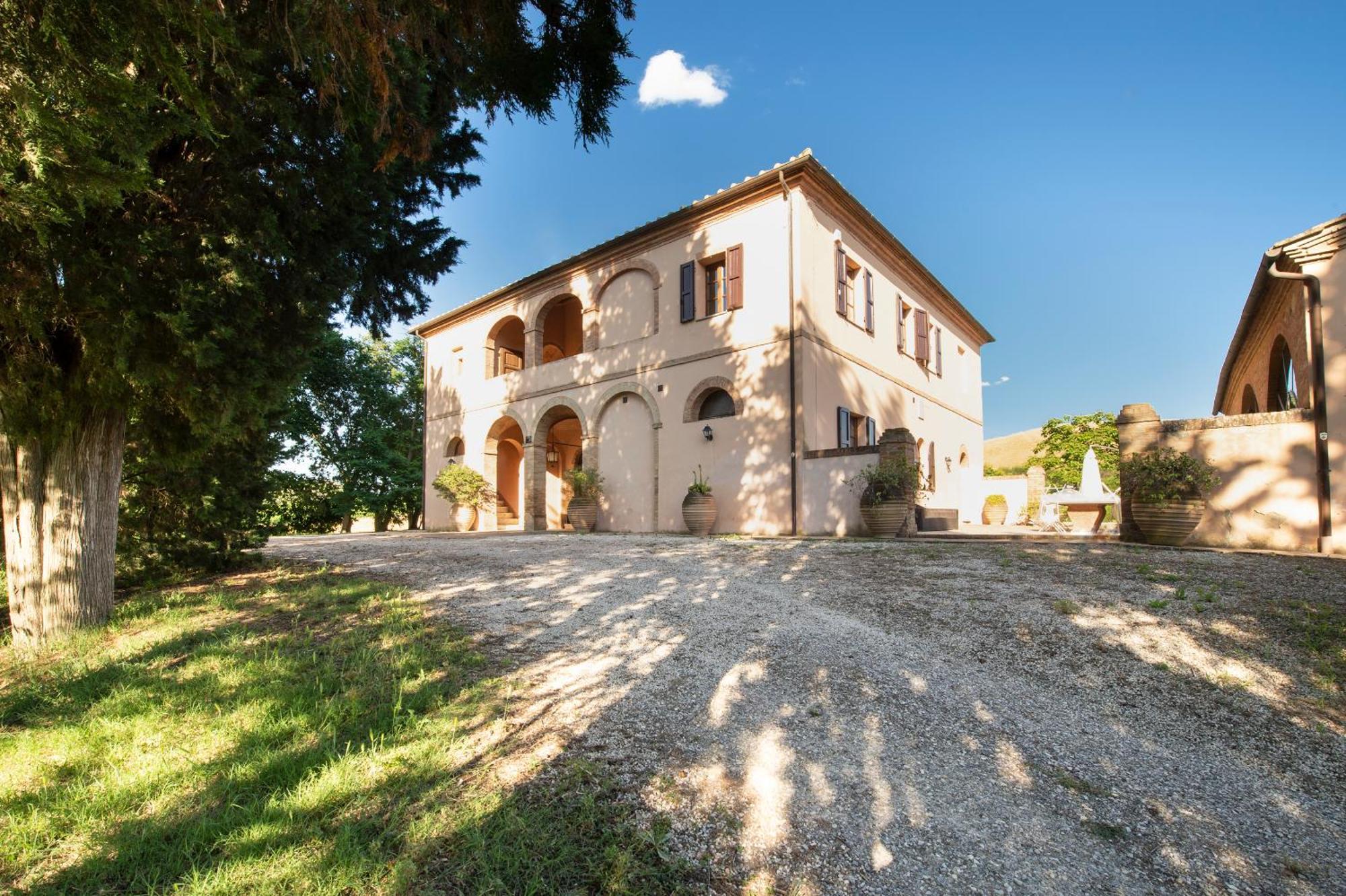 מונטלצ'ינו Villa Il Giardinello מראה חיצוני תמונה