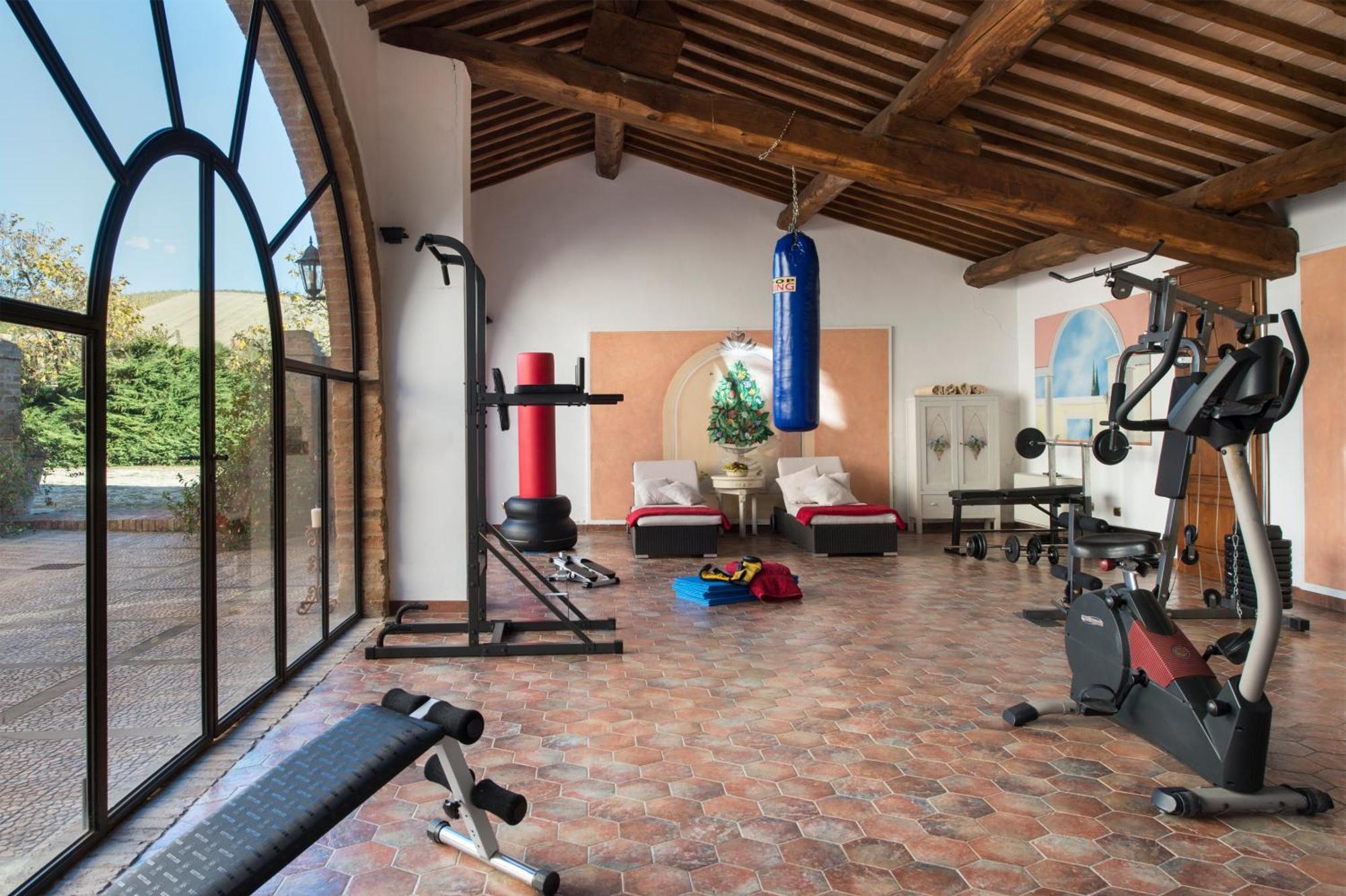 מונטלצ'ינו Villa Il Giardinello מראה חיצוני תמונה