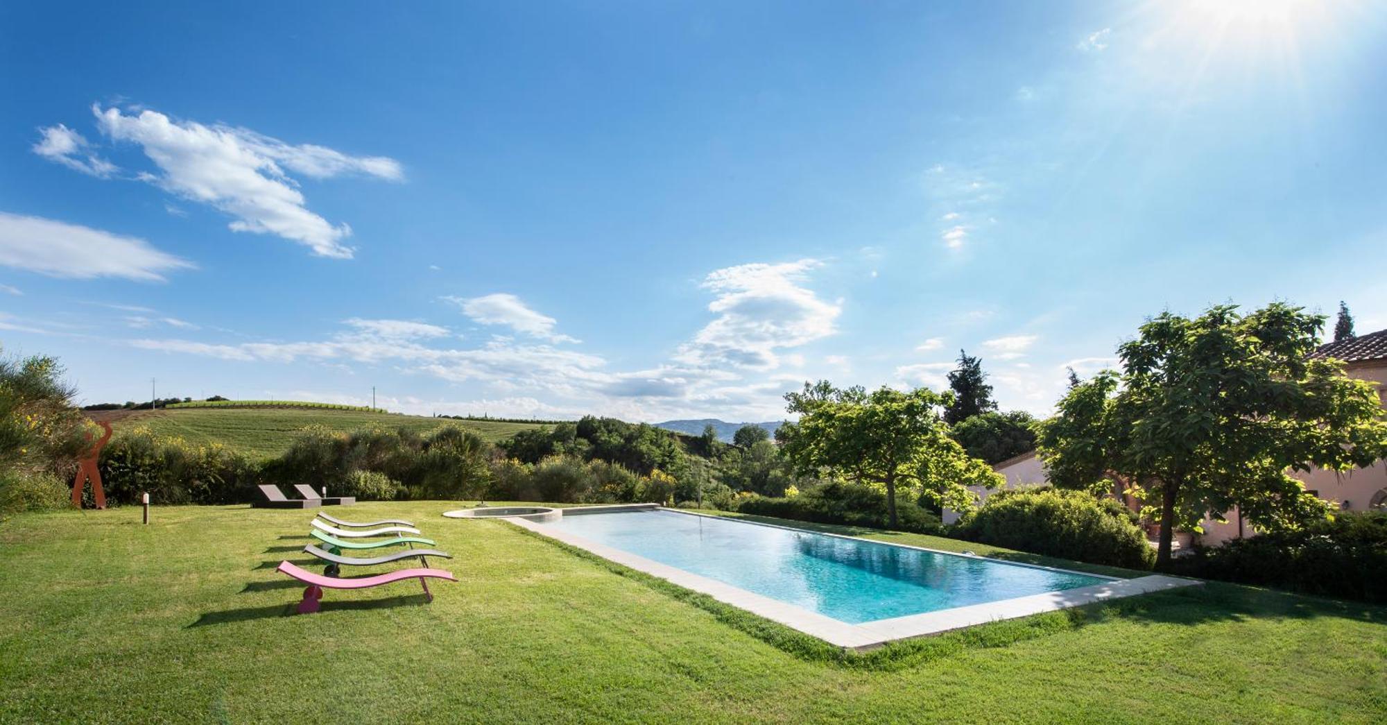 מונטלצ'ינו Villa Il Giardinello מראה חיצוני תמונה