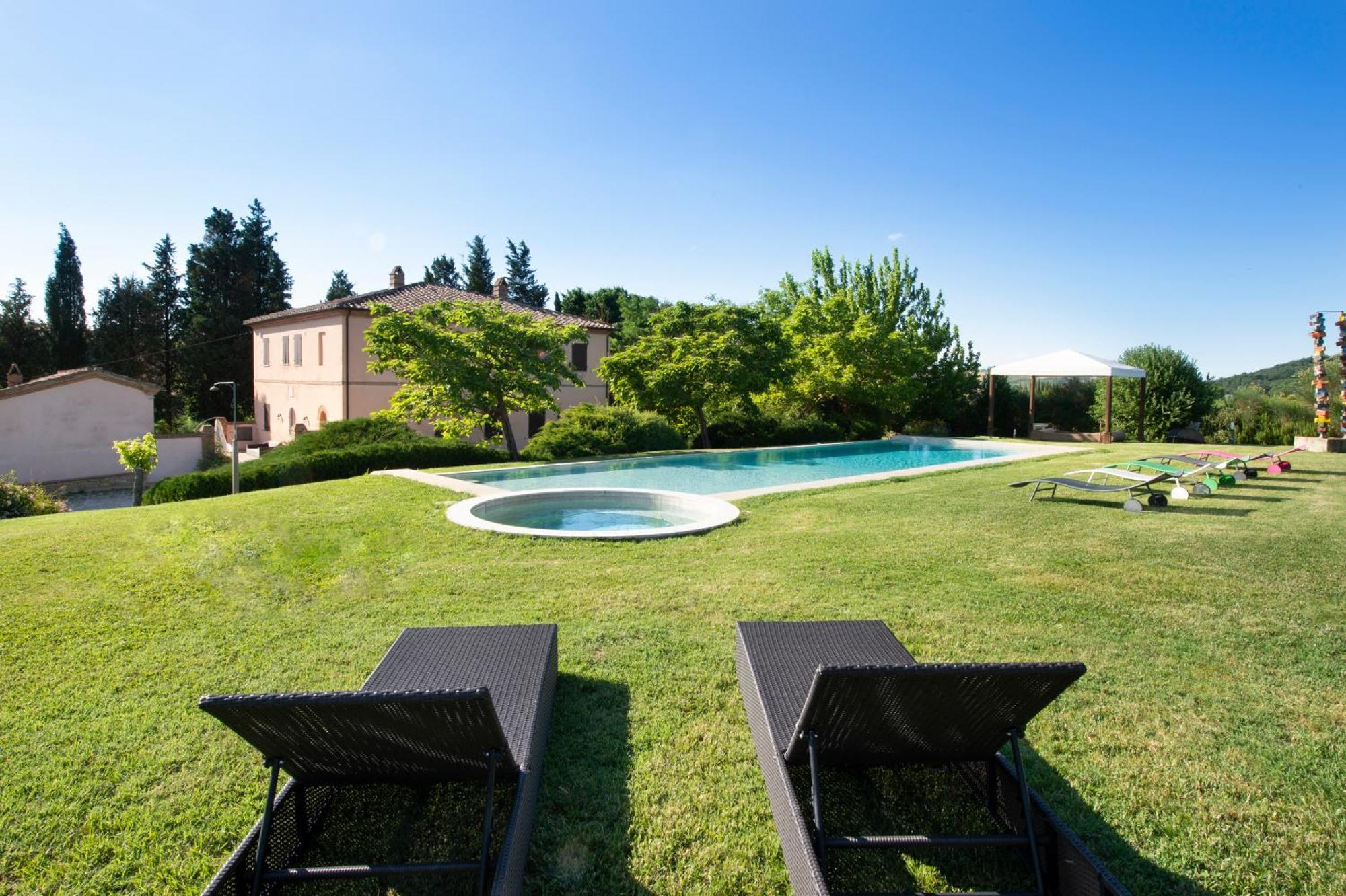 מונטלצ'ינו Villa Il Giardinello מראה חיצוני תמונה